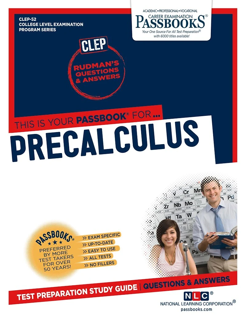 Precalculus (CLEP-52): Passbooks Study Guide