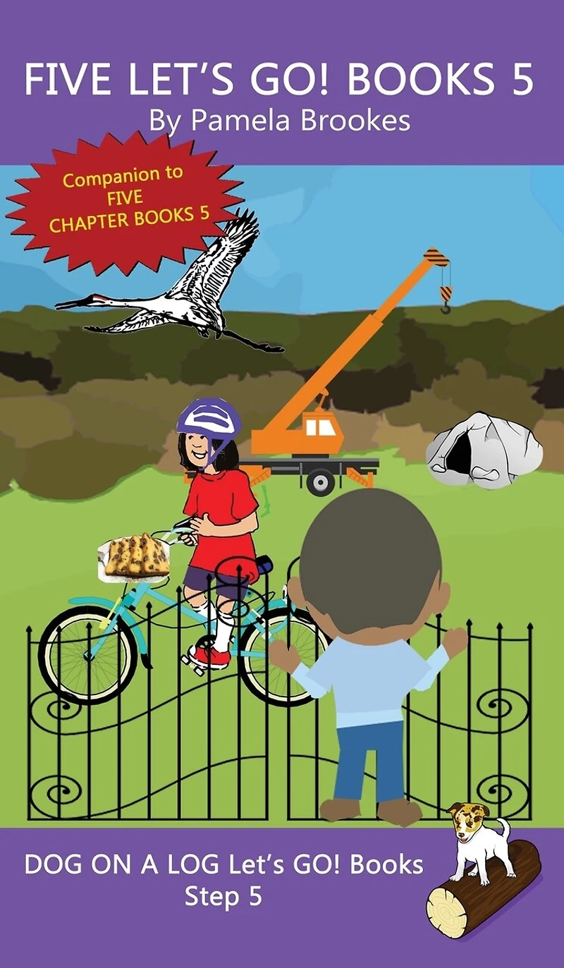 Five Let's GO! Books 5: Sound-Out Phonics Books Help Developing Readers, including Students with Dyslexia, Learn to Read (Step 5 in a Systematic Series of Decodable Books)