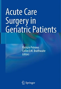 Acute Care Surgery Geriatric Patients