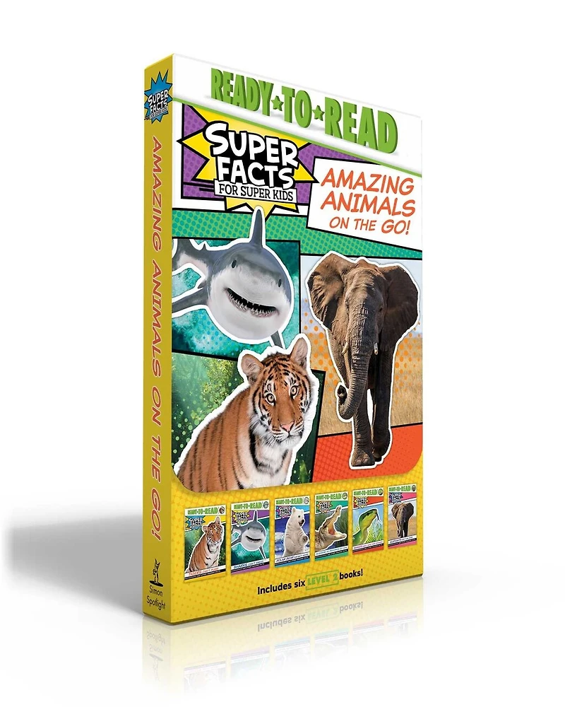 Amazing Animals on the Go! (Boxed Set): Tigers Can't Purr!; Sharks Can't Smile!; Polar Bear Fur Isn't White!; Alligators and Crocodiles Can't Chew!; Snakes Smell with Their Tongues!; Elephants Don't Like Ants!