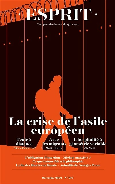 Esprit - La crise de l'asile européen: décembre 2022
