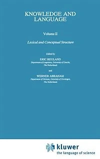 Knowledge and Language: Volume II Lexical and Conceptual Structure