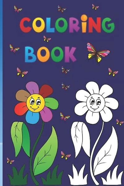 coloring book: it's your coloring-book Animals for kids 3-8 Blank paper and coloring sheet