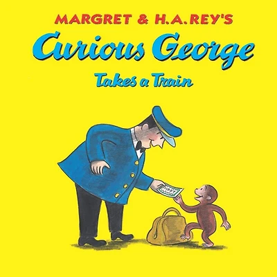 Curious George Takes a Train with Stickers