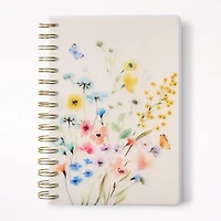 A5 Recycled Polypro Notebook, Flower Bouqet