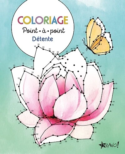 Coloriage point-à-point - Détente