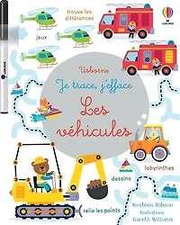 Les véhicules: Je trace, j'efface