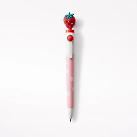 Topper Pen With Strawberry