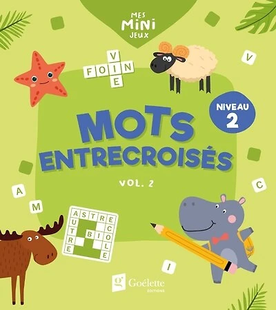 MOTS ENTRECROISÉS NIVEAU 2 VOLUME 2