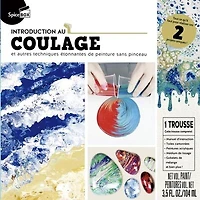 Introduction au coulage et autres techniques étonnantes de peinture sans pinceau