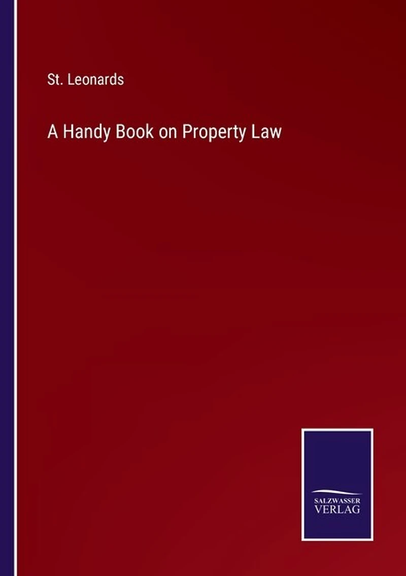 A Handy Book on Property Law