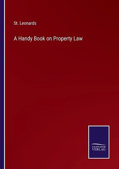 A Handy Book on Property Law