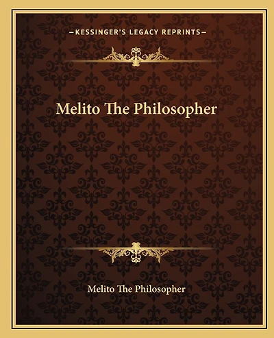 Melito The Philosopher