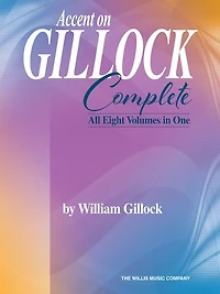 Accent on Gillock Complete - All Eight Volumes One