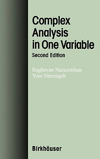 Complex Analysis In One Variable