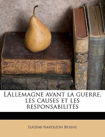 Lallemagne Avant La Guerre, Les Causes Et Les Responsabilités