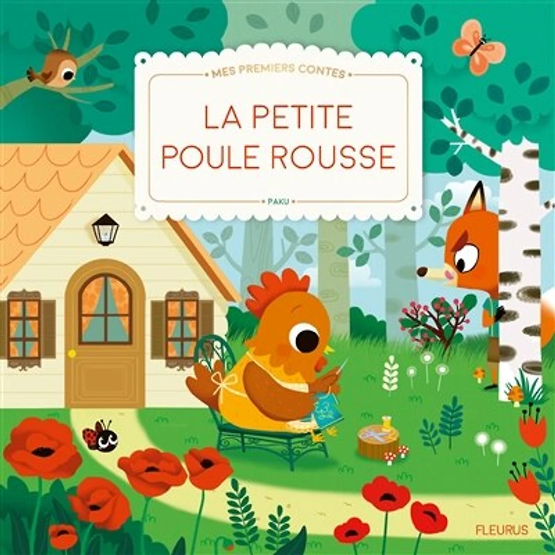 La petite poule rousse: texte adapté d'un conte traditionnel