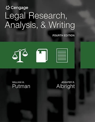 Legal Research, Analysis, And Writing, Loose-leaf Version