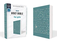 Niv, Holy Bible For Girls, Soft Touch Edition, Leathersoft, Teal, Comfort Print