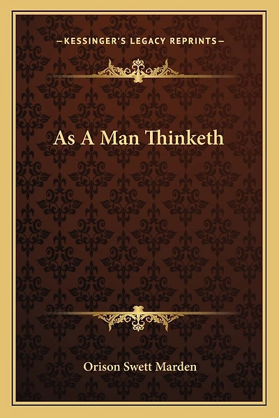 As a Man Thinketh