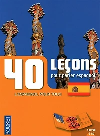 40 LECONS..PARLER ESP.-1L+2CD -NE