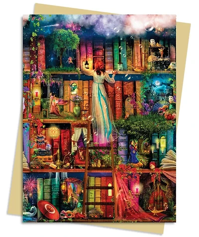 Aimee Stewart: Treasure Hunt Bookshelves Greeting Card Pack: Pack of 6
