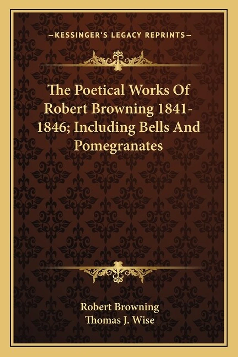 The Poetical Works Of Robert Browning 1841-1846; Including Bells And Pomegranates