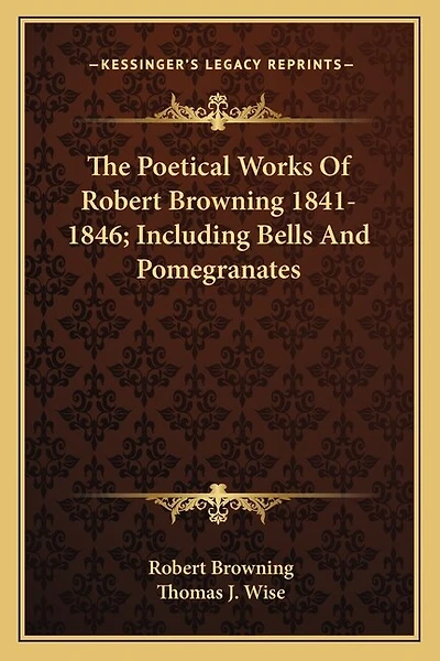 The Poetical Works Of Robert Browning 1841-1846; Including Bells And Pomegranates