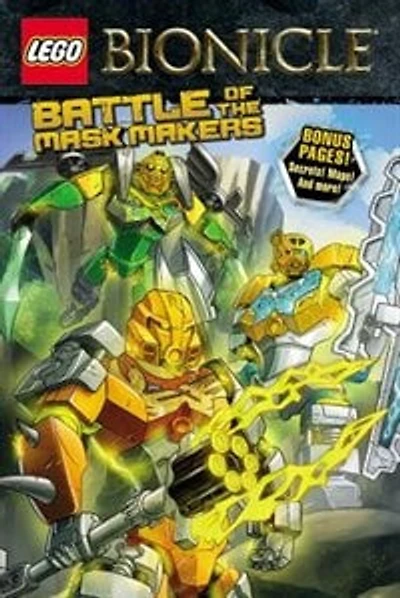 Lego Bionicle: Battle Of The Mask Makers (graphic Novel #2)