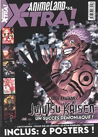 Anime land X-tra : le 1er mag de l'animation & du Manga, n°65. Jujutsu kaisen, un succès démoniaque !