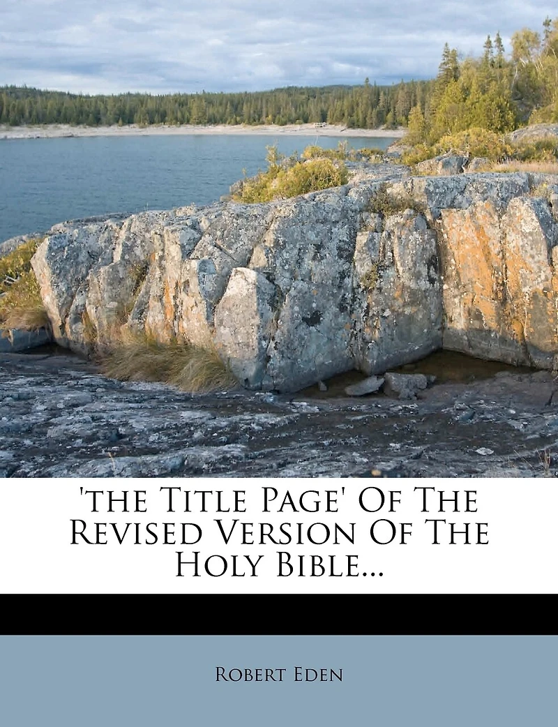 'the Title Page' Of The Revised Version Holy Bible