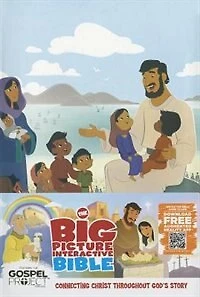 BIG PICTURE INTERACTIVE BIBLE FOR KIDS, NATIVITY EDITION LEATHERTOUCH: Connecting Christ Throughout God's Story