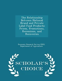 The Relationship Between National Brand and Private Label Food Products: Prices, Promotions, Recessions, and Recoveries
