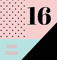 Happy 16th Birthday Guest Book (Hardcover): Sweet Sixteen Guest book, party and birthday celebrations decor, memory book, scrapbook, 16th birth