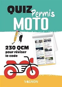 Bloc quiz permis moto: 250 QCM pour tester vos connaissances