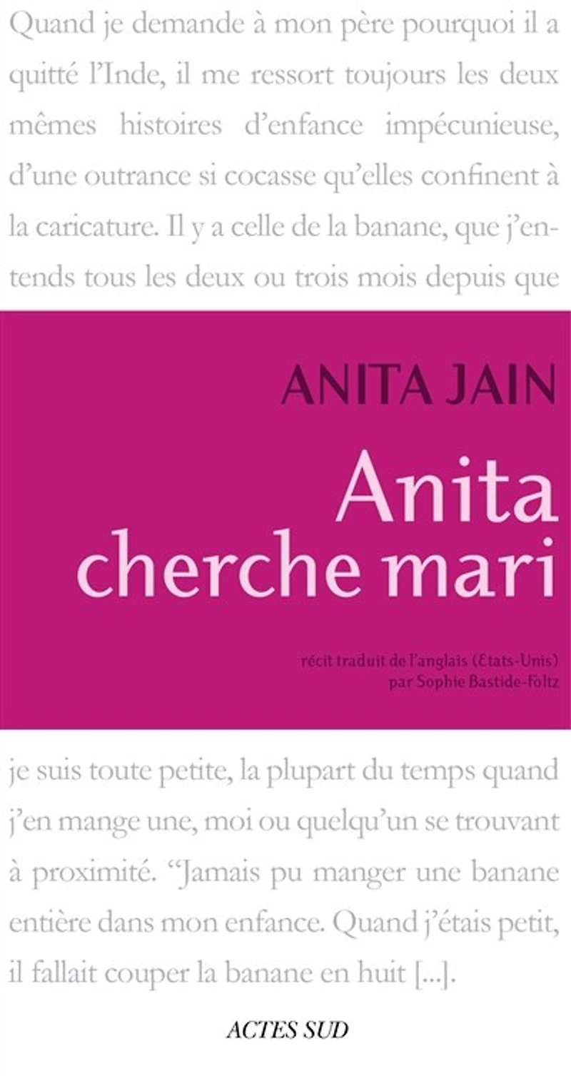 Anita cherche mari : récit: récit