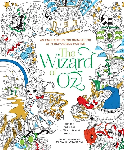 The Wizard Of Oz Coloring Book