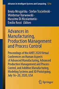 Advances Manufacturing, Production Management and Process Control