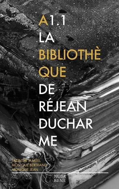 A1.1: La bibliothèque de Réjean Ducharme : Inventaire descriptif
