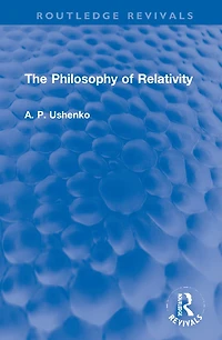 The Philosophy of Relativity