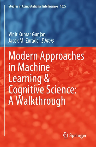Modern Approaches in Machine Learning and Cognitive Science: A Walkthrough
