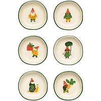 Heirloom Tomatoes Pinch Bowls Set of 6 Assorted