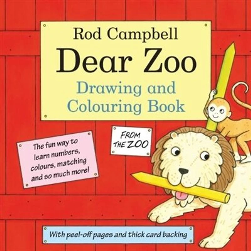 The Dear Zoo Drawing And Colouring Book