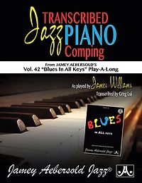 Transcribed Jazz Piano Comping: Vol. 42 Blues in All Keys" Play-A-Long