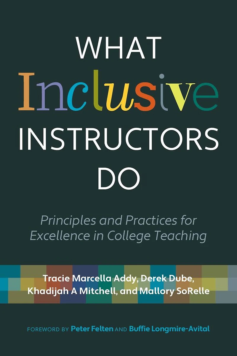 What Inclusive Instructors Do: Principles And Practices For Excellence College Teaching