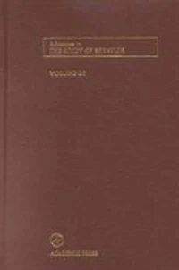 Advances In The Study Of Behavior