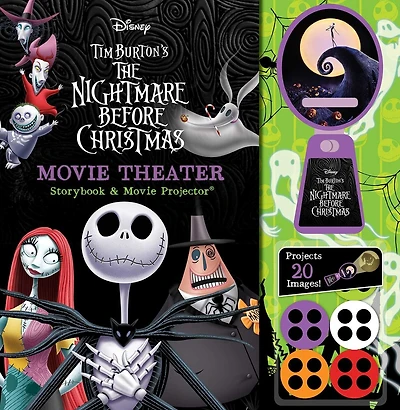 Disney: Tim Burton's The Nightmare Before Christmas Movie Theater Storybook & Movie Projector