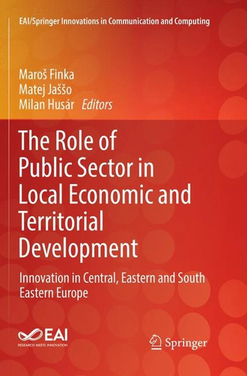 The Role Of Public Sector Local Economic And Territorial Development: Innovation Central, Eastern South Europe
