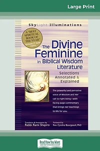 The Divine Feminine in Biblical Wisdom: Selections Annotated & Explained (16pt Large Print Edition)