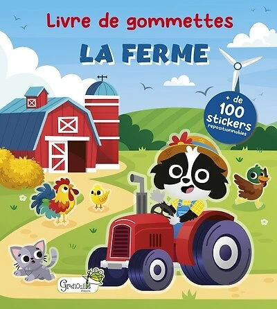 La ferme: + de 100 stickers repositionnables